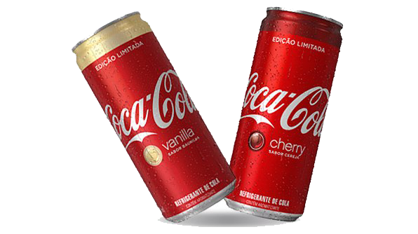 Coca cola pode transparente