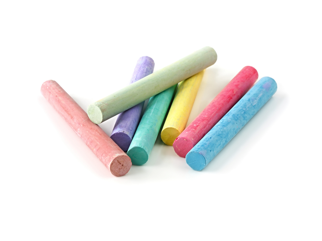 Colorful Chalk PNG Photo