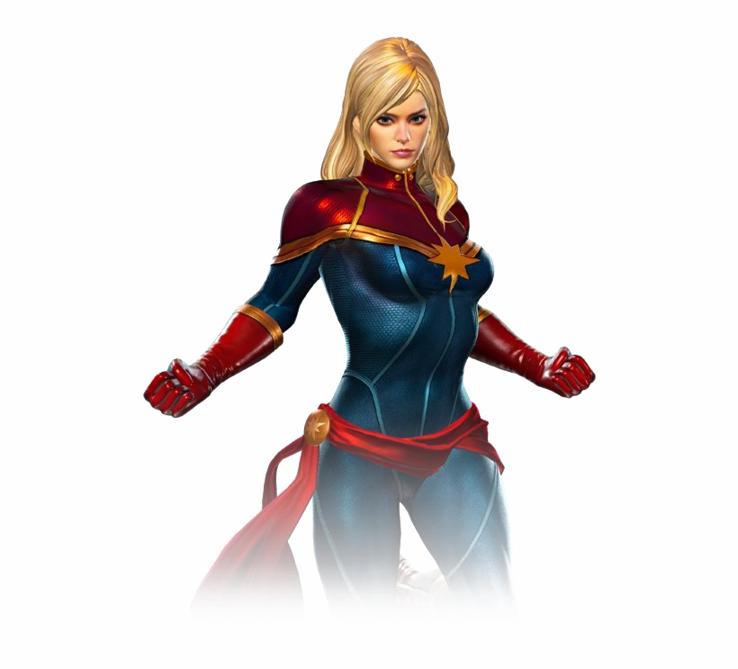Comic Captain Marvel PNG-Afbeelding