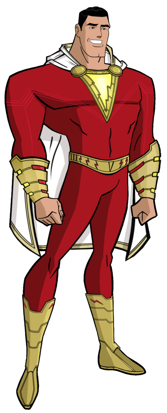 Comic Shazam PNG-Afbeelding Achtergrond