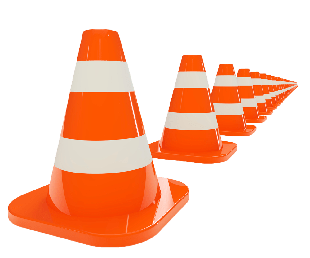 Construction Cone PNG Image Background