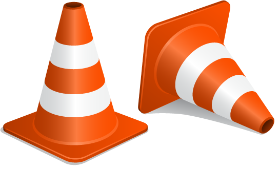 Construction Cone PNG Photo