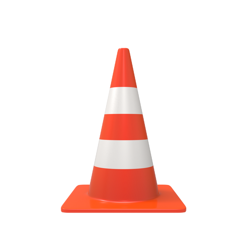 Construction Cone PNG Picture