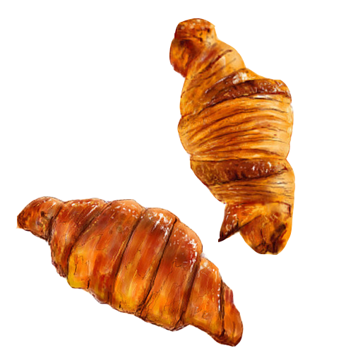 Croissant PNG Gambar