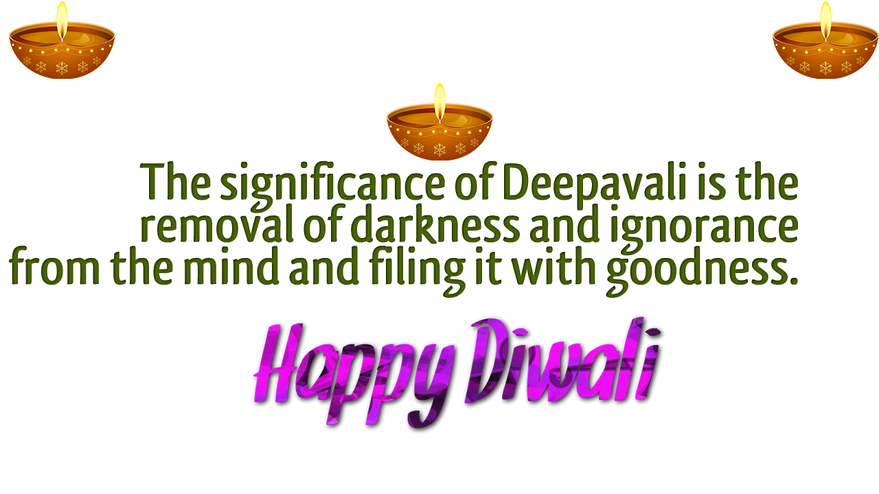 Diwali Messages PNG Download Image