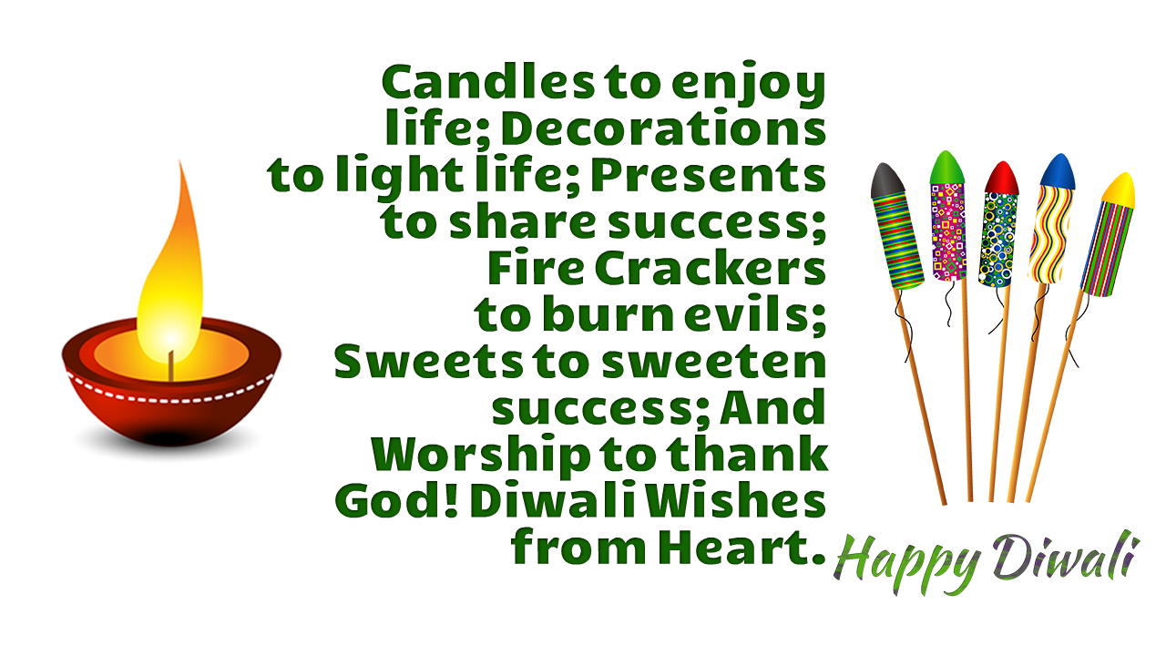 Diwali Messages PNG Transparent Image
