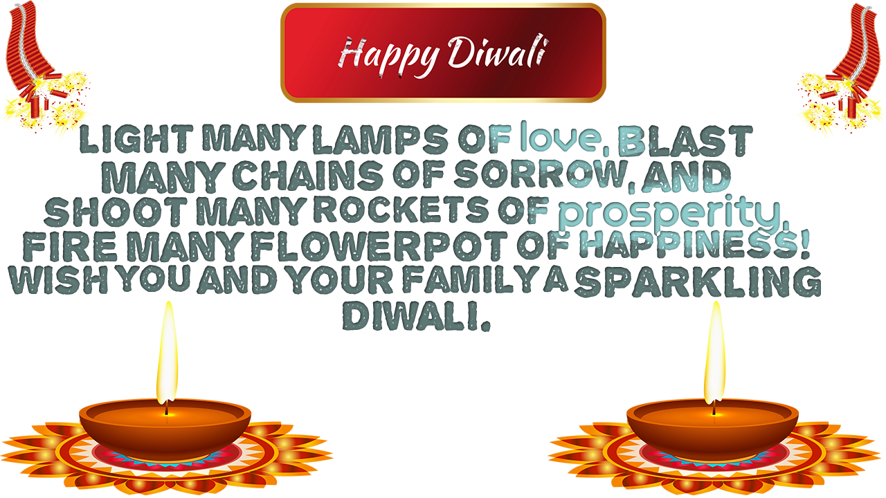 Diwali Messages Transparent Image
