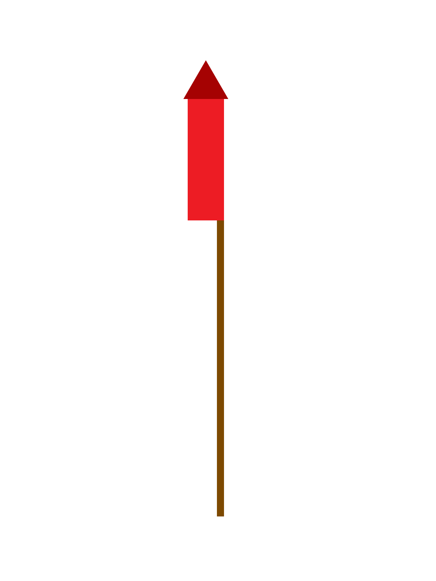 Diwali Rocket PNG Image