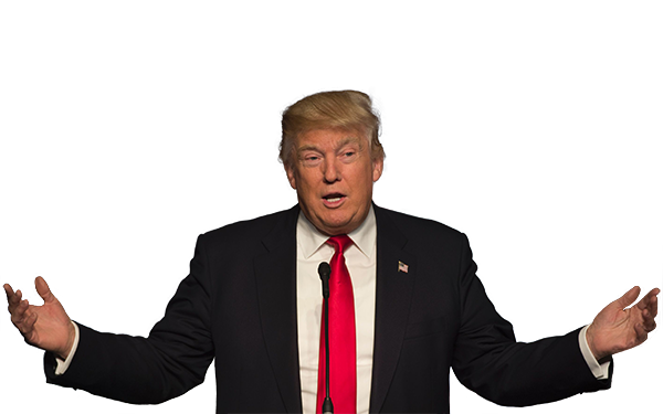 Donald Trump PNG-Bild
