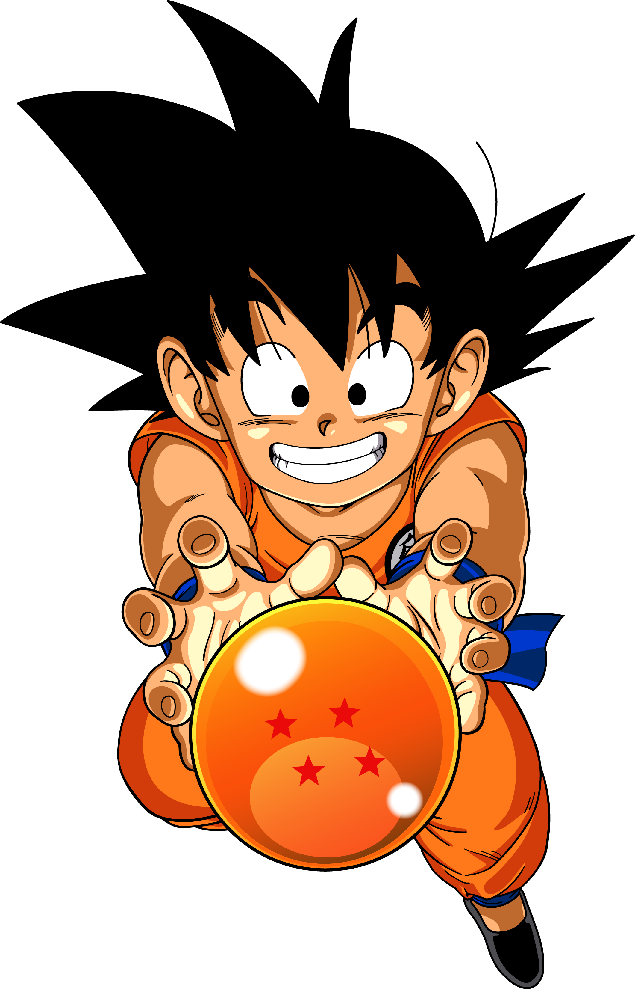 Dragon Ball Z Goku PNG Transparent Image.