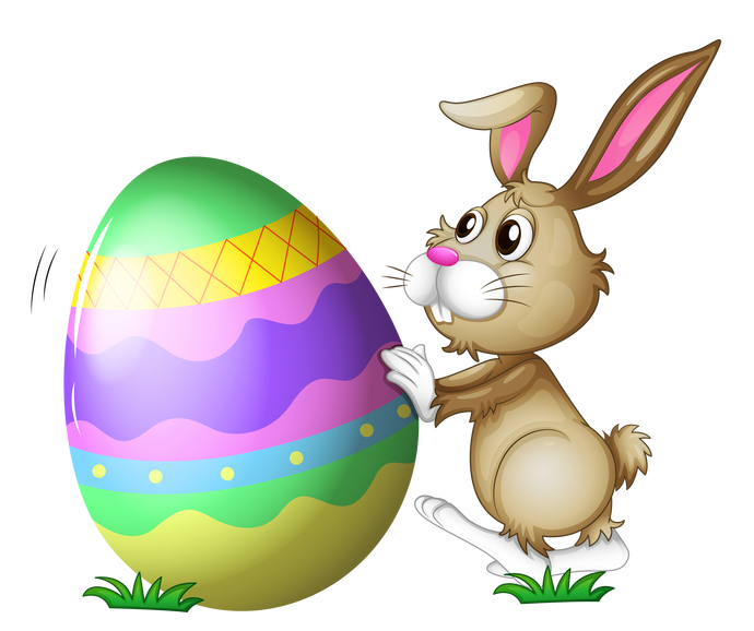 Easter Bunny PNG Transparent Image