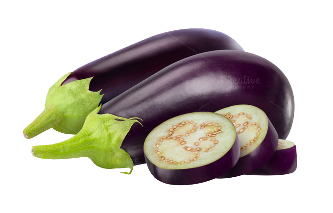 Eggplant PNG Image Background