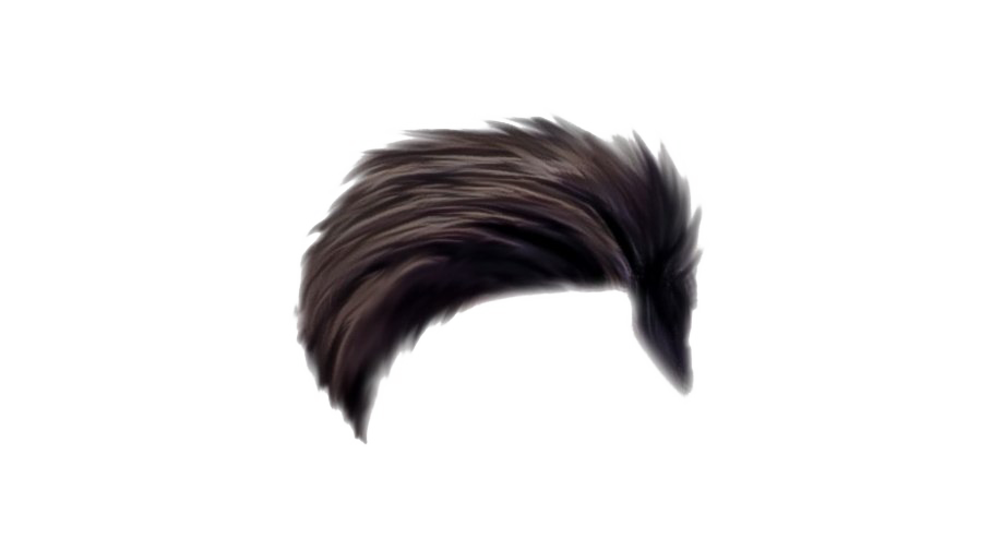 Gambar emo rambut PNG