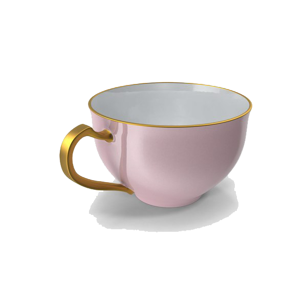 Empty Tea Cup PNG High-Quality Image
