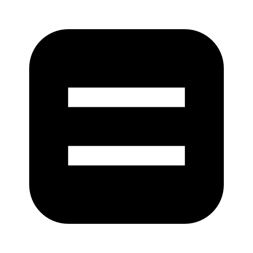Equal Sign PNG Image Transparent Background