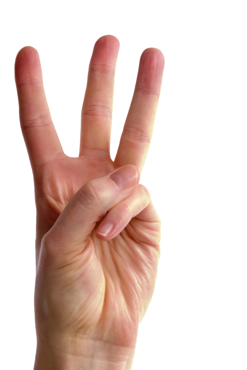 Finger PNG Background Image