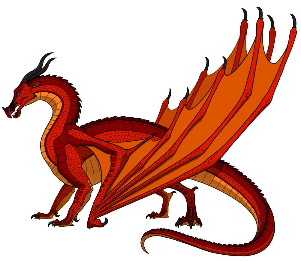 Fire Dragon PNG Image Background