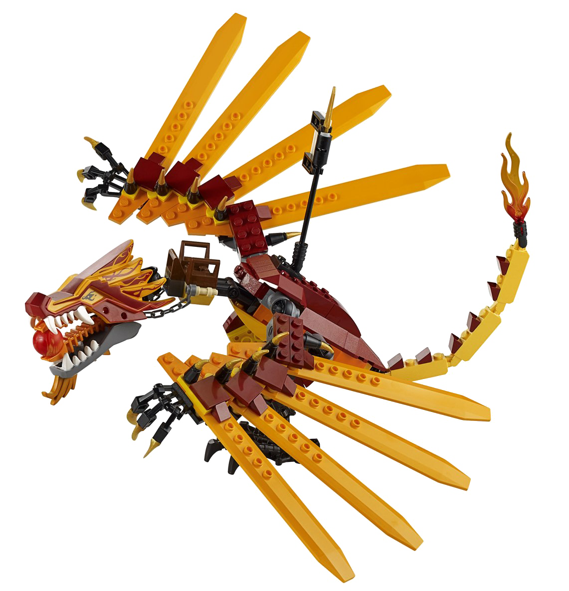 Fire Dragon Transparent Image