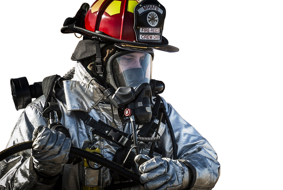 Firefighter PNG High-Quality Image
