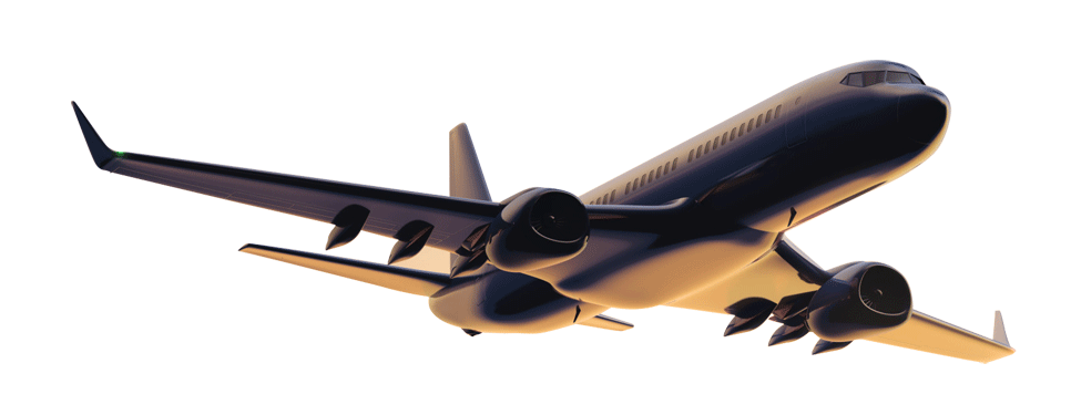 Imagem de alta qualidade do plano de voo PNG