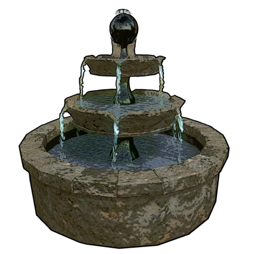 Brunnen-PNG-Bild transparent