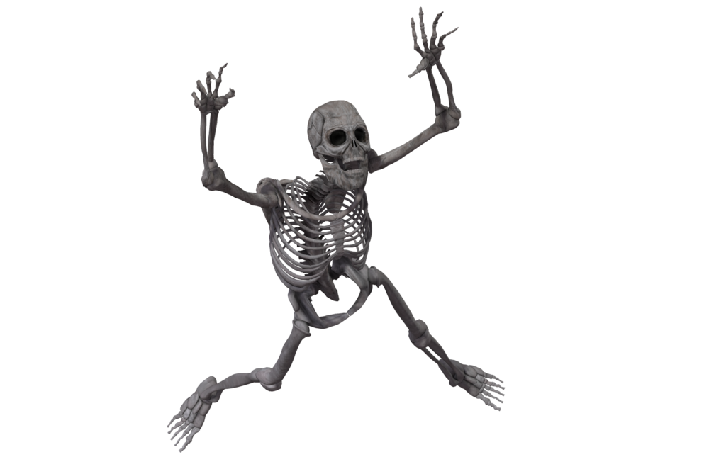 Skeleton tubuh penuh Unduh Gambar PNG Transparan