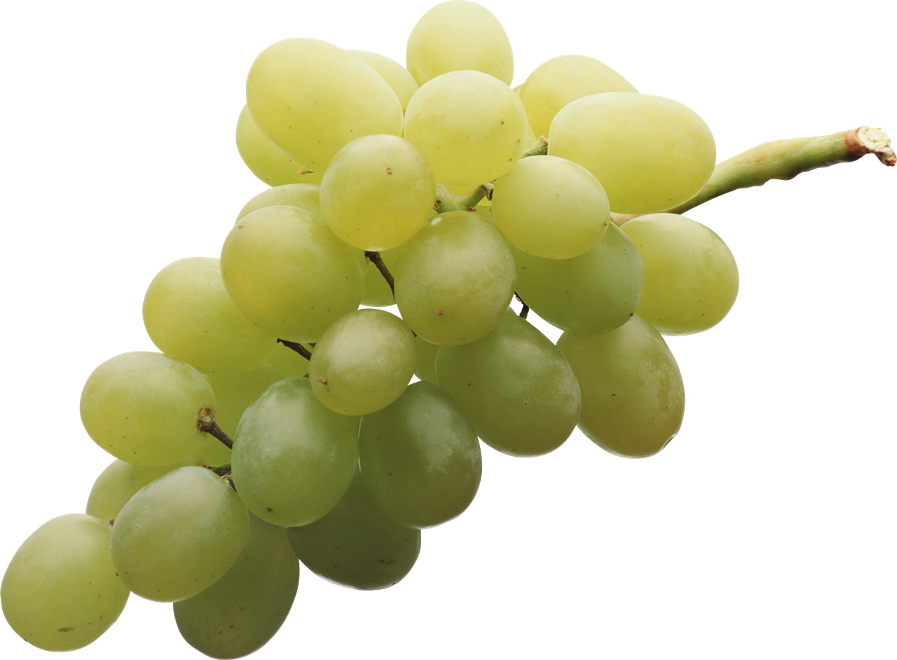 Imagen Transparente de uvas
