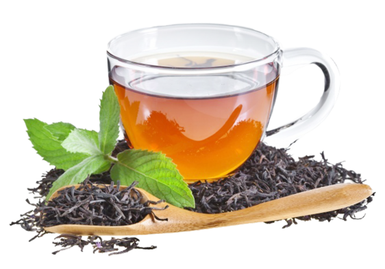 Imagem de alta qualidade de chá de chá verde PNG
