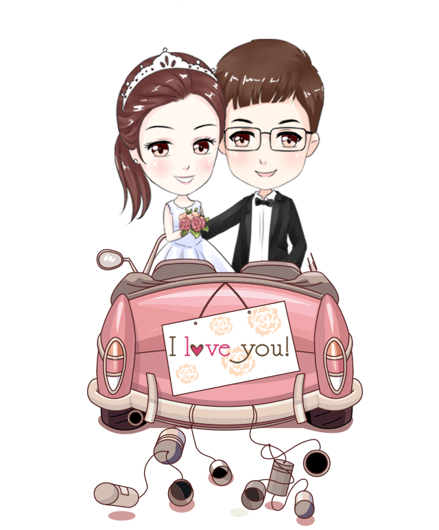 Groom And Bride PNG Transparent Image