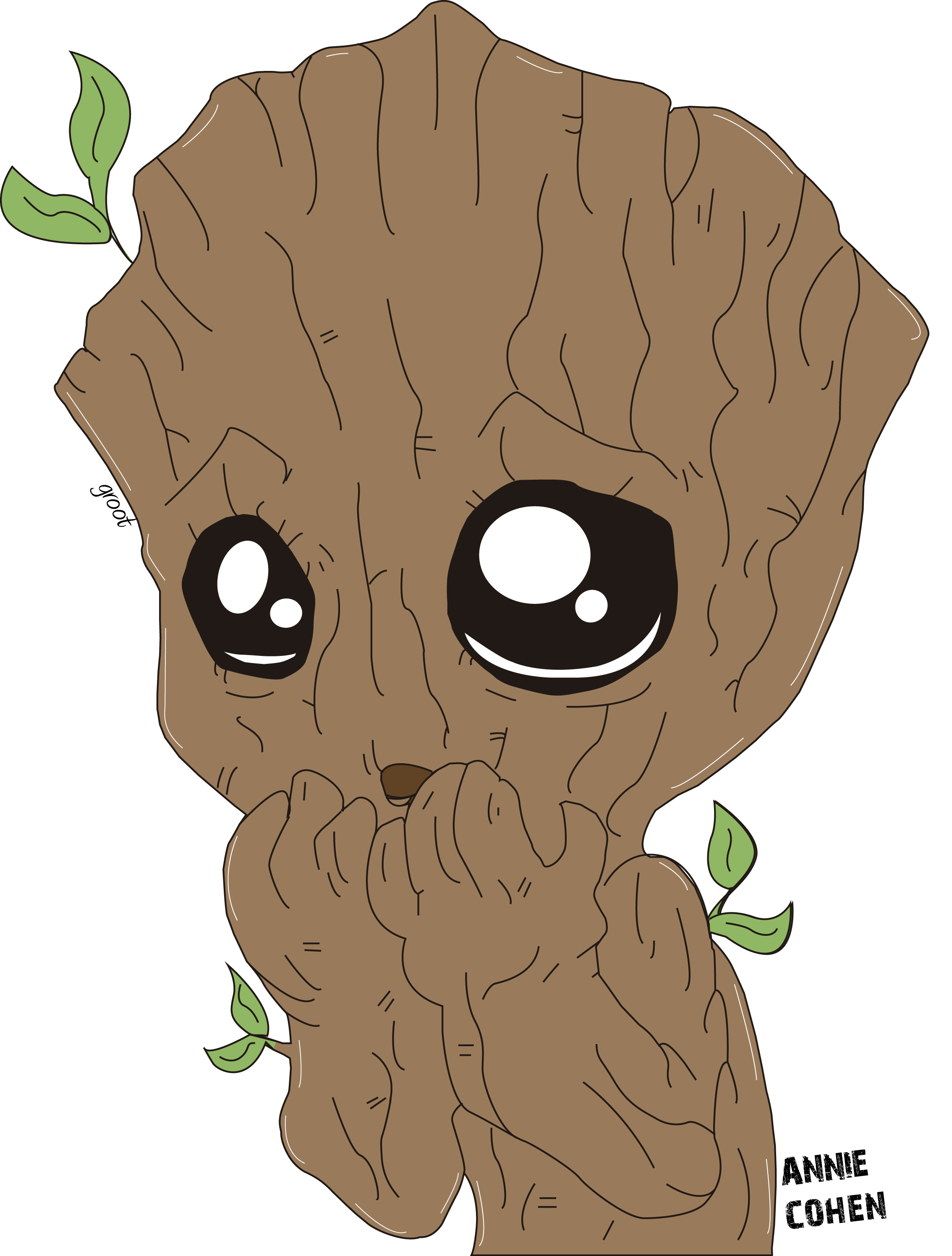 Groot PNG картина