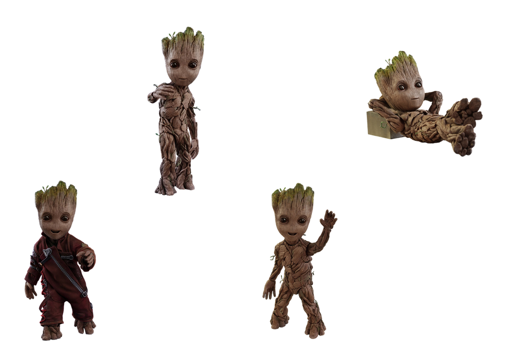 Groot Transparent Background PNG