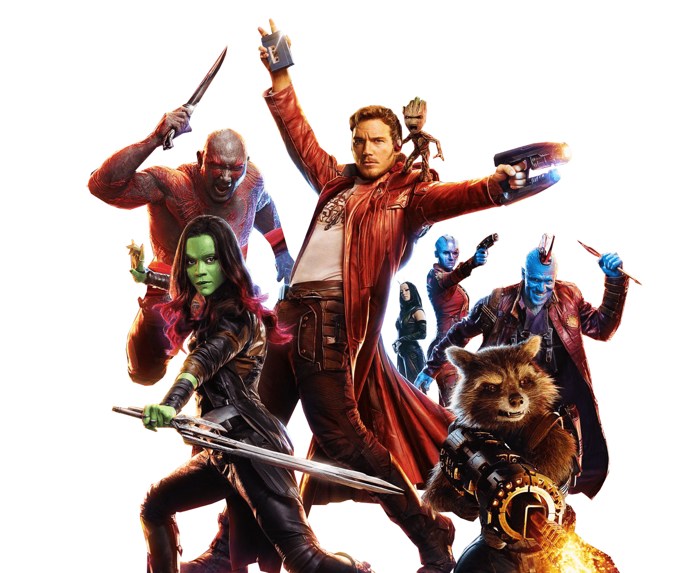 Guardians of The Galaxy PNG Photo