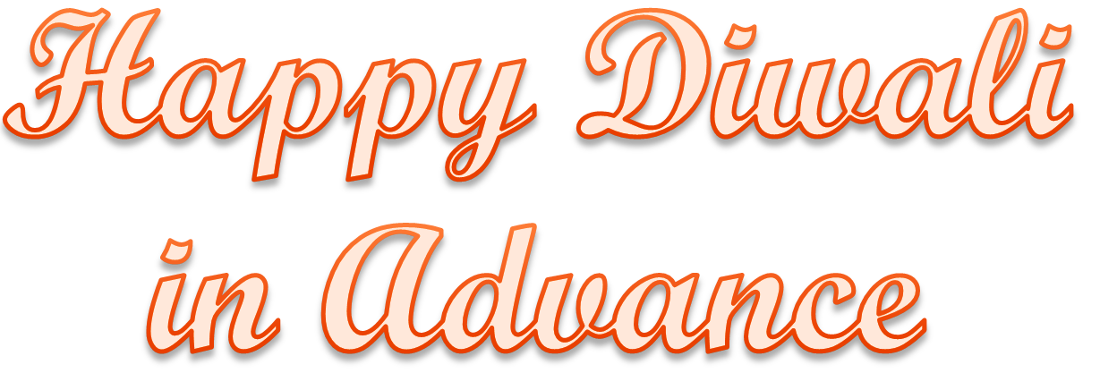 Feliz Diwali com antecedência livre PNG imagem