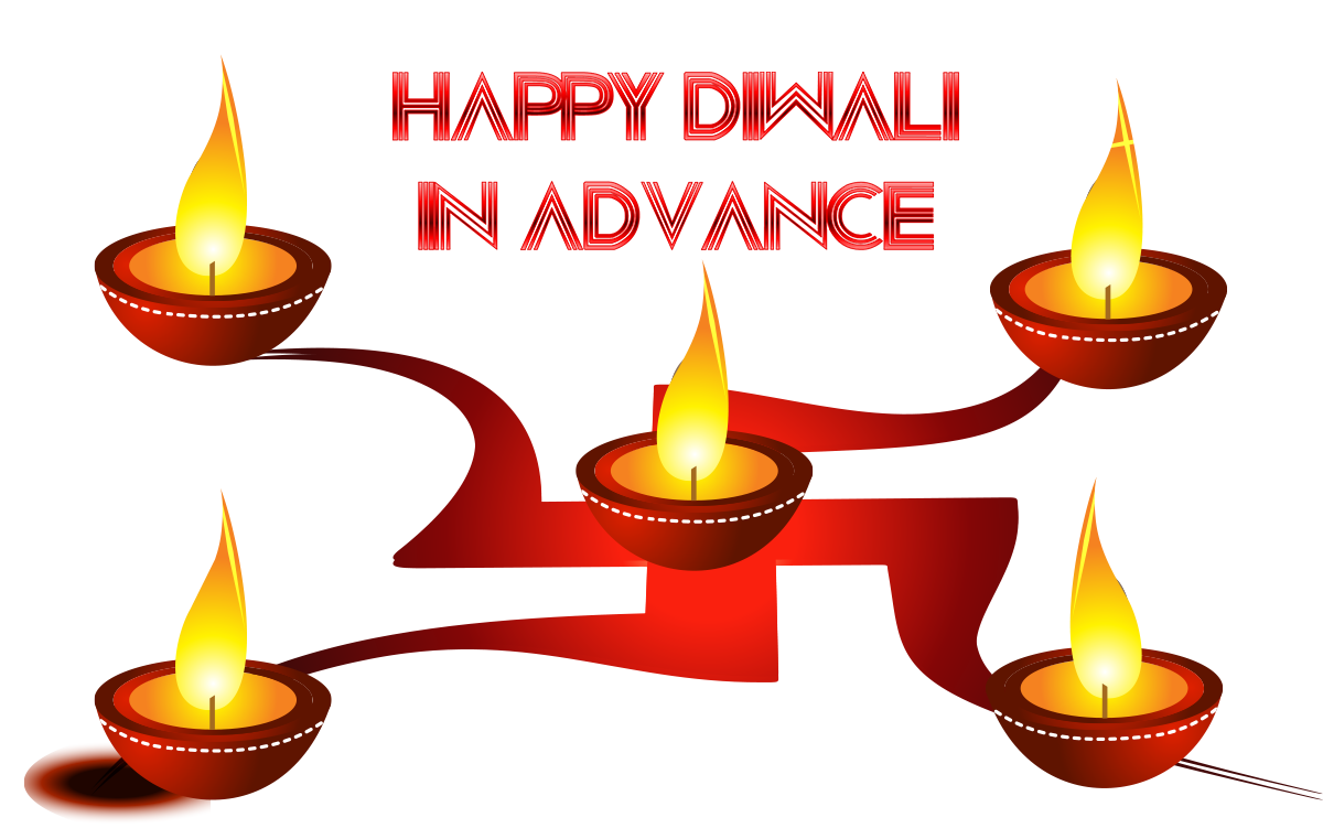 Happy Diwali In Advance PNG Transparent Image