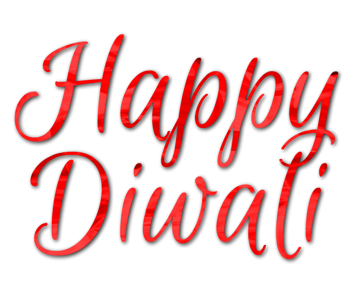 Happy Diwali Text PNG Free Download