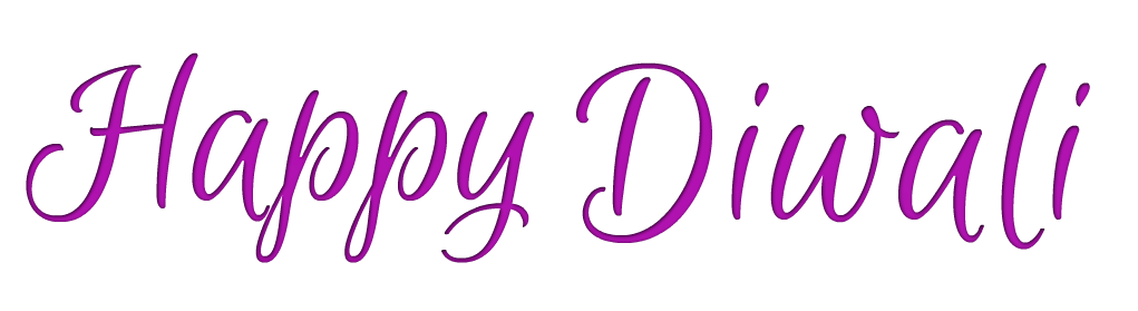 Happy Diwali Text PNG Image Background