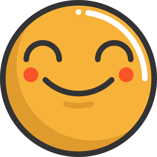 Feliz emoji PNG download grátis