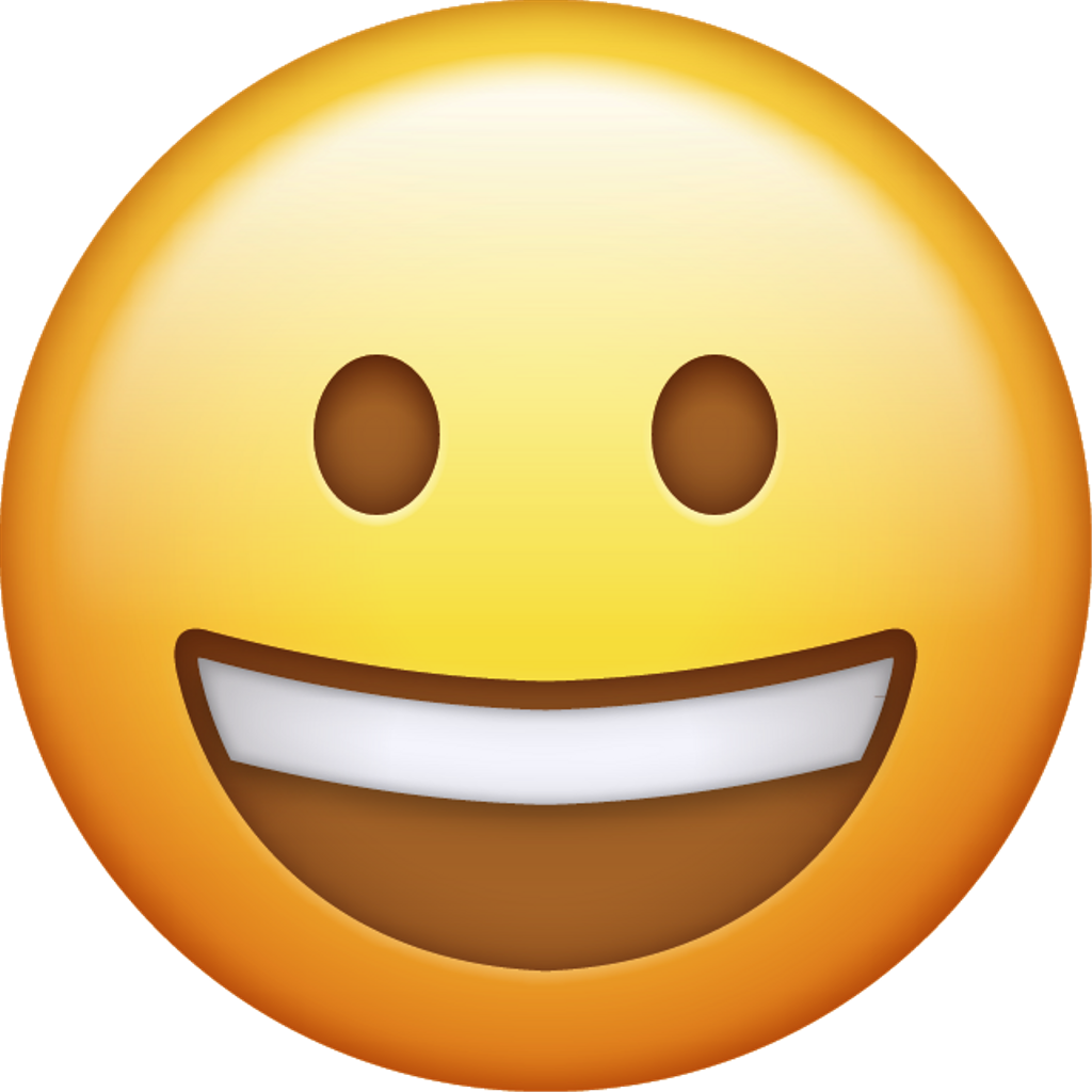 Happy Emoji PNG ภาพคุณภาพสูง