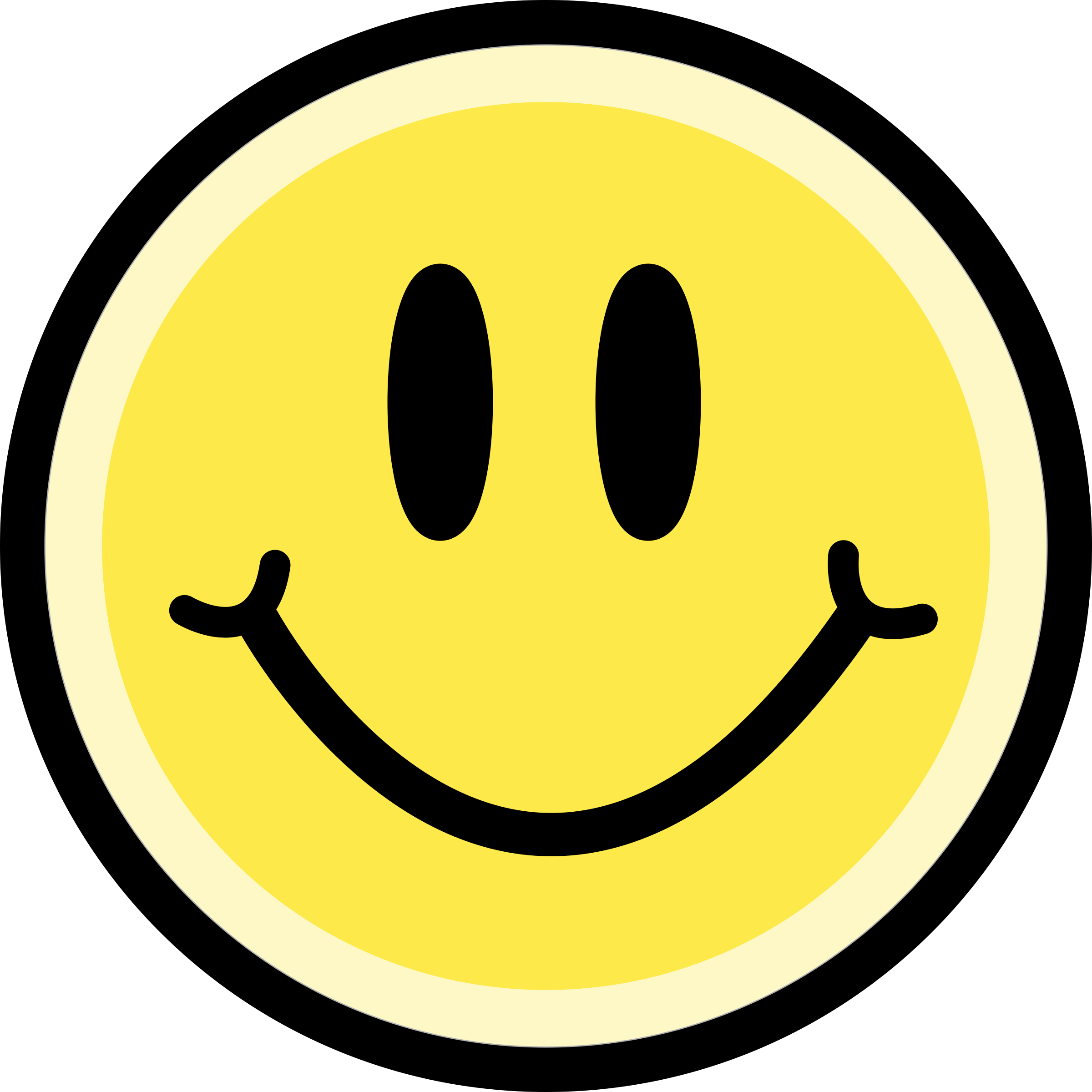 พื้นหลังภาพ Emoji PNG มีความสุข