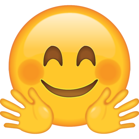 Feliz emoji PNG imagem