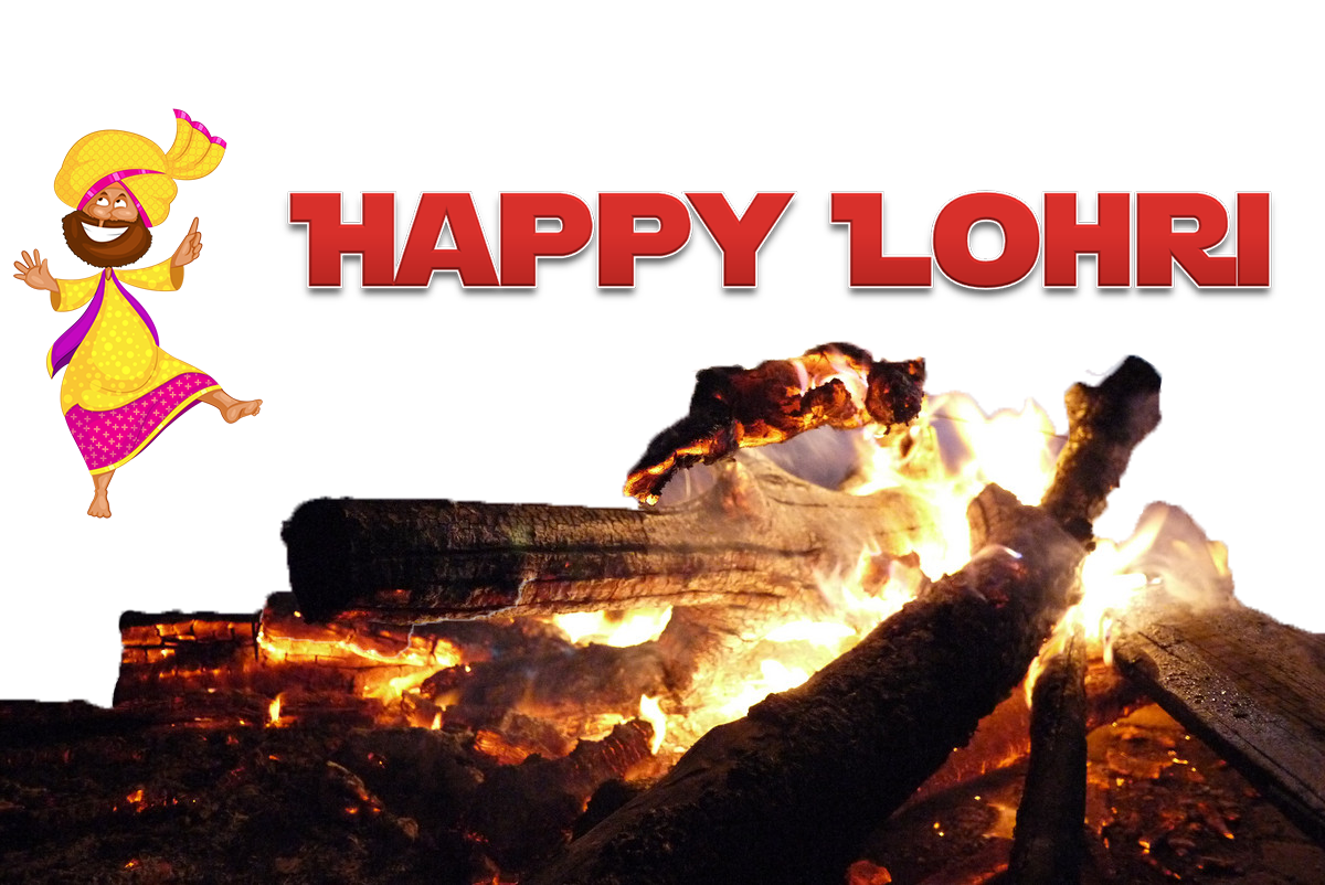 Happy Lohri PNG-Afbeelding