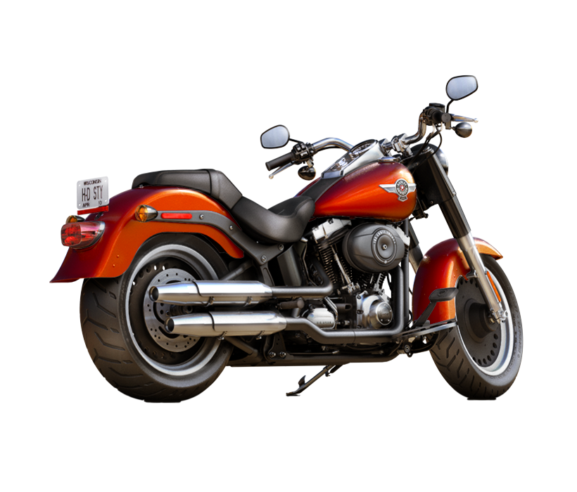 Harley Davidson Fat Bob PNG Image Background