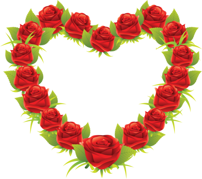 Heart Rose Free PNG Image