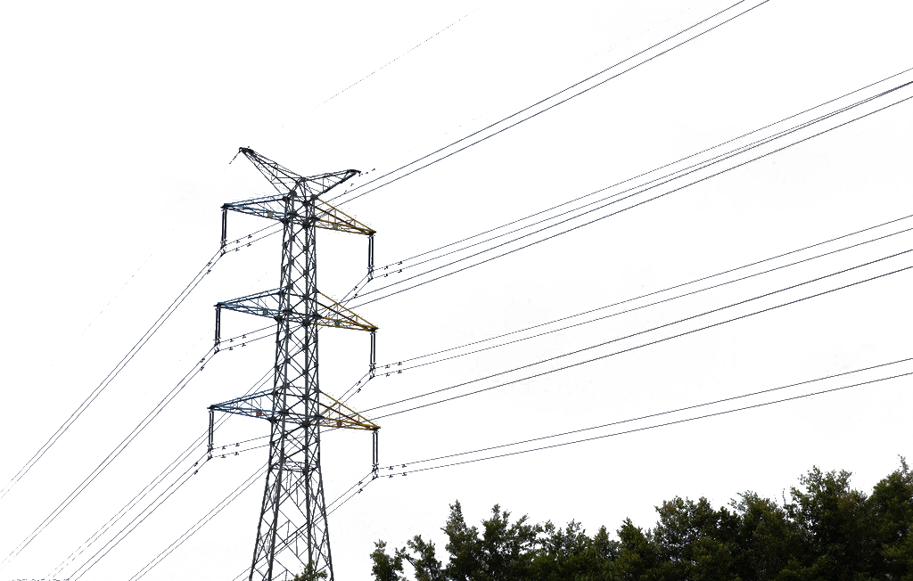High Voltage Transmission Tower Transparent Images