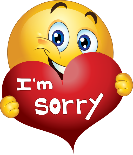 I Am Sorry PNG Photo