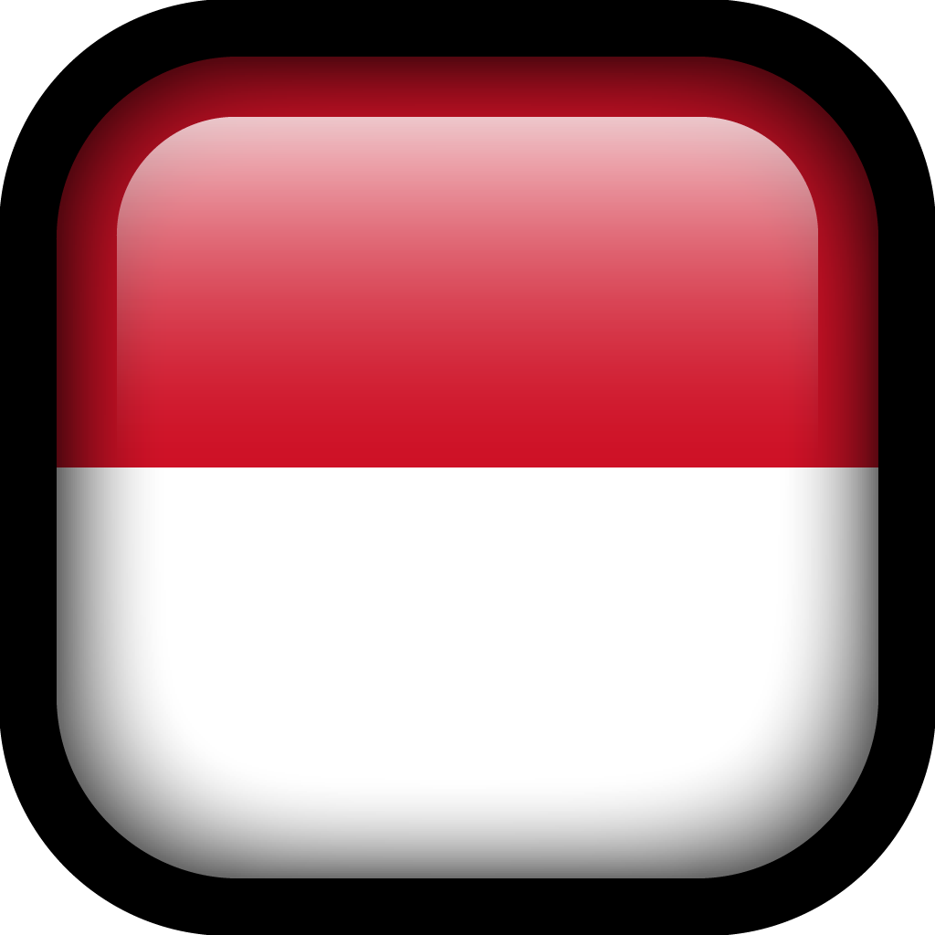 Indonésia flag imagens transparentes