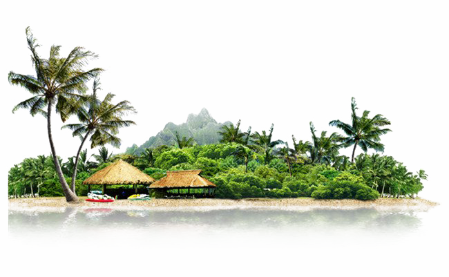 Imagem de alta qualidade da ilha PNG