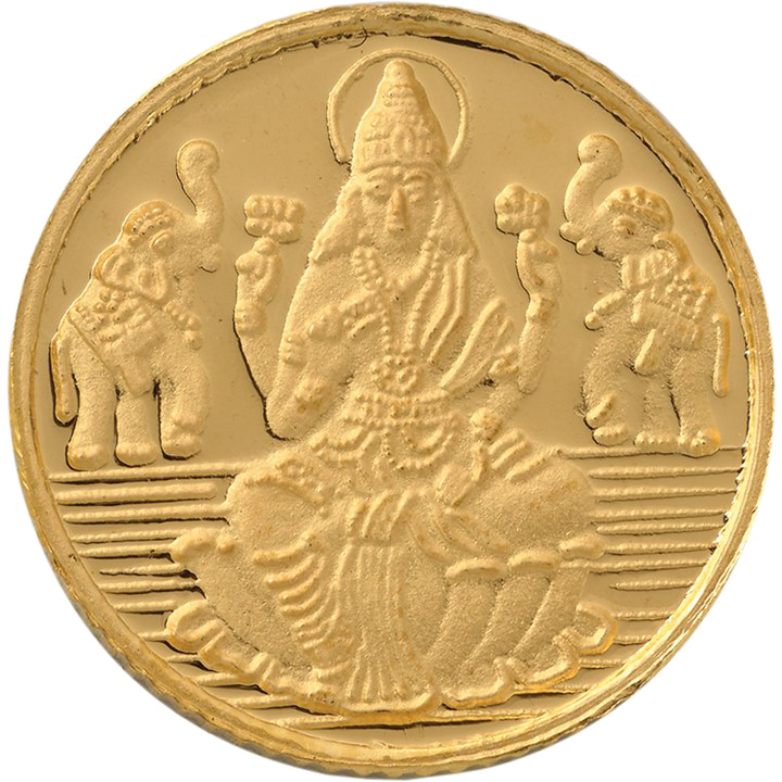 Лакшми Золотая монета бесплатно PNG Image