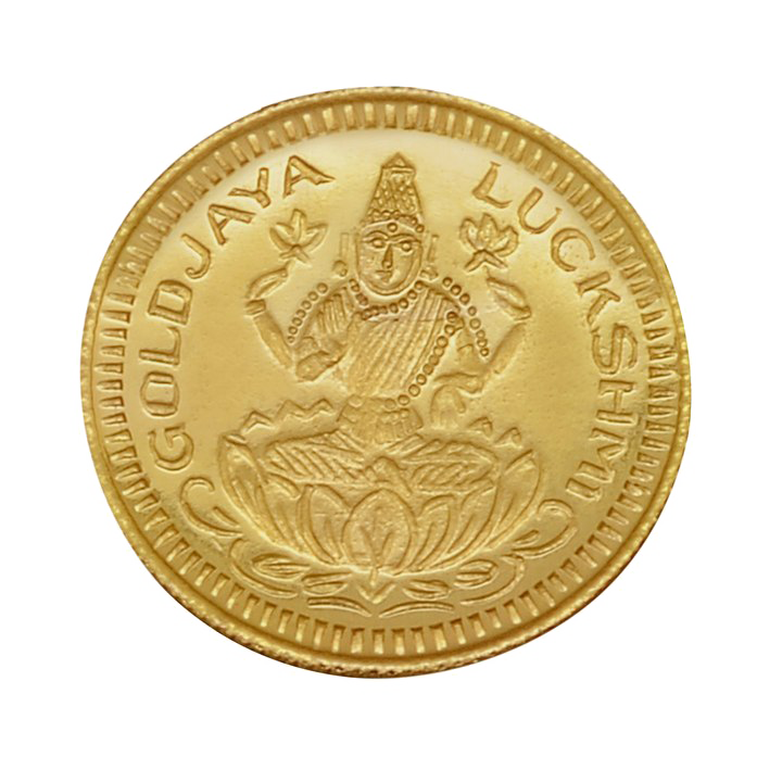 Лакшми золотая монета PNG изображения фон