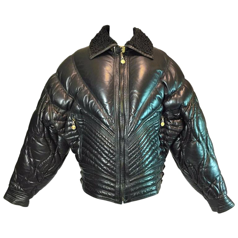 Leather Coat PNG Image Background